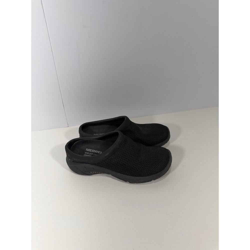 Merrell Encore Breeze 3 Womens 6 Black Mesh Slip On Clogs J48250
